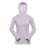 Dámská rychleschnoucí mikina ALPINE PRO GORFA pastel lilac XL