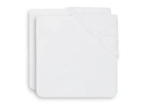 Jollein Poťah na prebaľovaciu podložku 50x70cm 2 ks froté White (2550-503-00001)