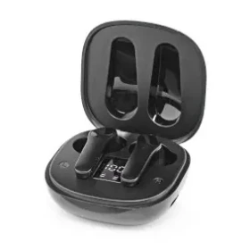 Nedis Plne bezdrôtové slúchadlá / Bluetooth® / Maximálna doba prehrávania na batérie: 5 hod (HPBT5060BK)