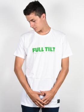 Full tilt Logo white pánske tričko krátkym rukávom