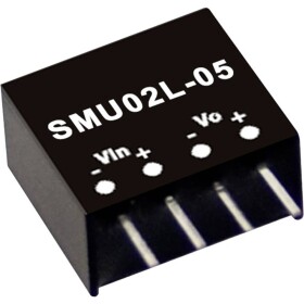 MEAN WELL SMU02M-15 DC / DC menič napätia, modul 133 mA 2 W Počet výstupov: 1 x; SMU02M-15