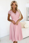 Dámske šaty 381-6 LINDA - NUMOCO starorůžová L