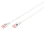 Digitus Slim šedá / Patch kábel / Cat 6 / U/FTP / 10 m / RJ-45 (DK-1624-100S)