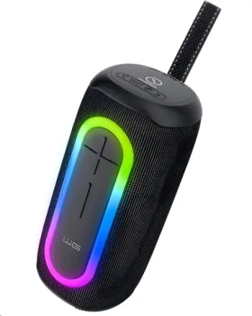 WG AirFlex PureBeats čierna / Prenosný Bluetooth reproduktor / 40W / TWS / Bluetooth 5.3 / IPX6 (12373)