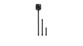 GoPro Sada karbónových predlžovacích tyčí / Príslušenstvo / karbón / pre akčné kamery (ACEXT-031)