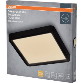 OSRAM HOMELIGHTING 4099854604829 stropné svetlo, LED stropné svietidlo čierna; 4099854604829