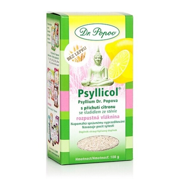 DR. POPOV Psyllicol citrón 100 g