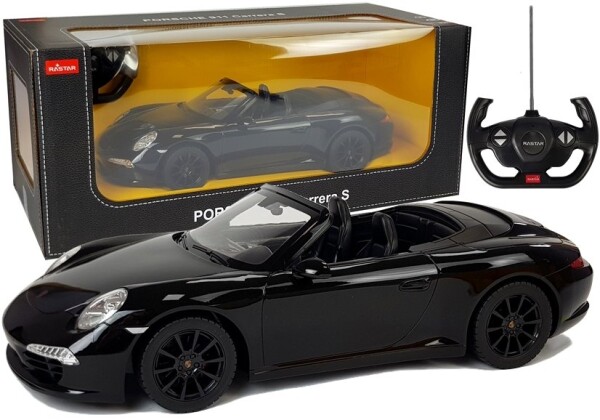 RASTAR RASTAR Auto na diaľkové ovládanie R / C Porsche 911 Carrera S 1:12 čierne