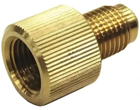 Makita AS0Y06110K Adaptér pre vákuové čerpadlo DVP180 / Adaptér / Závit 5/16" - 1/4" / Mosadz (AS0Y06110K)
