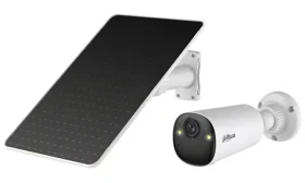 Dahua BF4CP-0210B biela / IP kamera / Bullet / Wi-Fi / 4 Mpix / IP66 / solárny panel 8W (KIT/BF4CP-0210B/M0508)