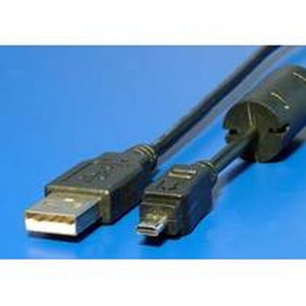 Avacom USB 2.0 kábel - 8pin Panasonic, Nikon UC-E6, Nikon UC-E16, 1,8 m (DCUS-mini-8pP)