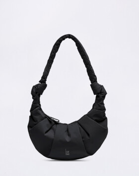 Got Bag Pleat Moon Bag Small Monochrome black