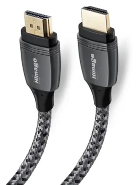 HImage HDMI kábel v2.0 šedá / HDMI kábel / 1,5 m / pozlátený / Ethernet