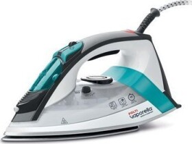 Polti Iron PLEU0251 Vaporella Quick & Comfort QC110 Steam Iron, 2200 W, Water tank capacity 300 ml, Continuous steam 30 g/min, White/Blue/Black
