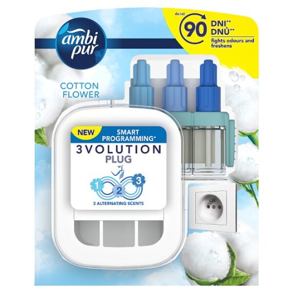 AMBI PUR 3VOL STROJCEK 20ML COTTON FLOWER