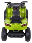 Mamido Elektrická štvorkolka ATV nafukovacie kolesá zelená