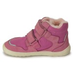 Dievčenská zimná barefoot obuv DAXI PINK, Protetika, ružová - 23