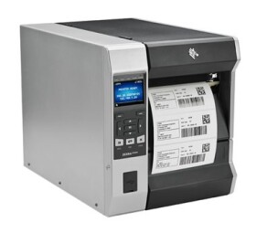 ZEBRA ZT610 600dpi BT Pee amp; rew šedá / TT / Tlačiareň samolepiacich štítkov / 600dpi / USB+RS-232+LAN+BT (ZT61046-T2E0100Z)