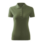 Dámske tričko Pique Polo Free (khaki) M