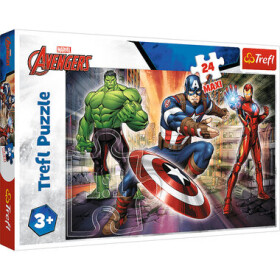 Trefl - Puzzle - Vo svete Avengers MAXI 24 dielikov