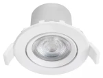Philips Sparkle biela / Podhľadové LED svietidlo / 3x5W / 350 lm / 2700K / IP20 / 8,5 cm / okrúhle / stmievateľné (SKL000388841)