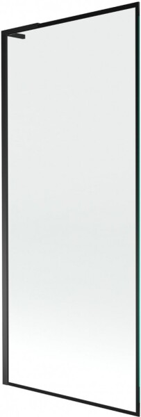 MEXEN/S - Next L vaňová zástena FIX 80 x 150, čierna vzor, čierna 895-080-000-03-70-70