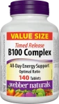 Webber Naturals B100 Complex 140 tbl (10901)