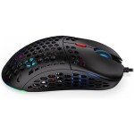 Endorfy LIX Plus čierna / optická / drôtová / herná / 19000 dpi / PAW3370 / 6 tlačidiel / RGB / Kailh GM8.0 / USB / 1.8m (EY6A001)