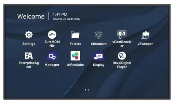 43" ViewSonic CDE4330 / Komerčný displej / 4K UHD / Android 11 / 450 cd/m2 / 4X HDMI / VESA (CDE4330)