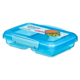 Sistema Lunch Krabička na desiatu s 2 oddielmi 350 ml modrá (8592001419438)
