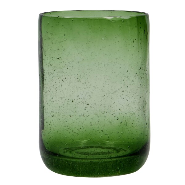 House Doctor Sklenený stojanček na kefky Wah Green