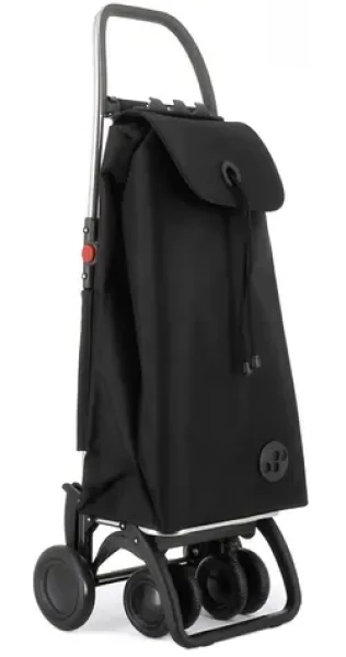 Rolser I-Max MF 4 Logic Tour čierna / Nákupná taška na kolieskach / objem 32 l / nosnosť 40 kg / výška 87,5 cm