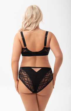 Gorsenia K 898 Estelle nohavičky M-4XL černá XL