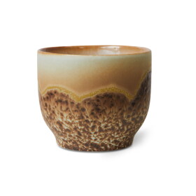 HK living Kameninový hrnček café cup 70's Shell 250 ml