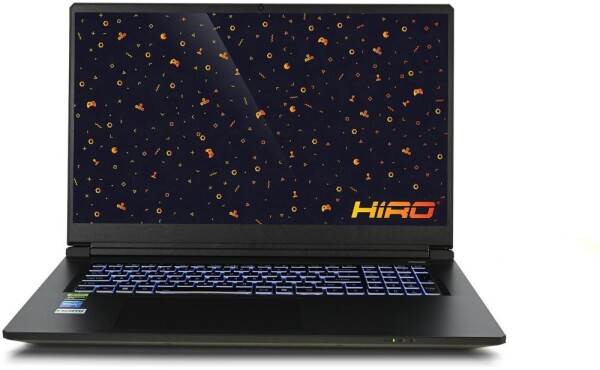 Hiro Notebook gamingowy HIRO Y760 17,3'', 144Hz, i7 13620H, RTX 5060 8GB, 32GB RAM, 1TB SSD M.2, W11H