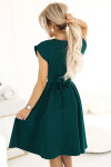 Dámske šaty 348-11 SCARLETT - NUMOCO Zelená M