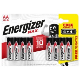 Energizer MAX Batéria - Ceruzka AA 8ks (4+4 zadarmo) (7638900427868)