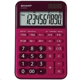 Sharp ELM335BRD červená / Kalkulačka / balenie blister (SH-ELM335BRD)