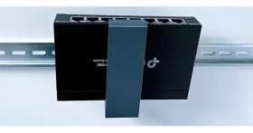 TP-LINK Držiak na DIN lištu 101x25mm šedá antracit / Držiak na DIN lištu / Pre SG108xx, SF1006P, ER605, RP108GE (D-TPDIN158)