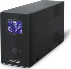 UPS Energénia-Gembird Line-Interactive 650VA / 2xIEC / 1xSchuko 230V OUT/ LCD (EG-UPS-031)