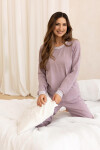 Regina 718 long/r 2XL Z25/26 dámske pyžamo/domáce oblečenie fialová XXL