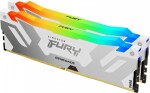 Kingston DDR5 Fury Renegade White RGB 32GB 2x16GB 7200MHz CL38 DIMM On-Die ECC XMP 1.45V KF572C38RWAK2-32