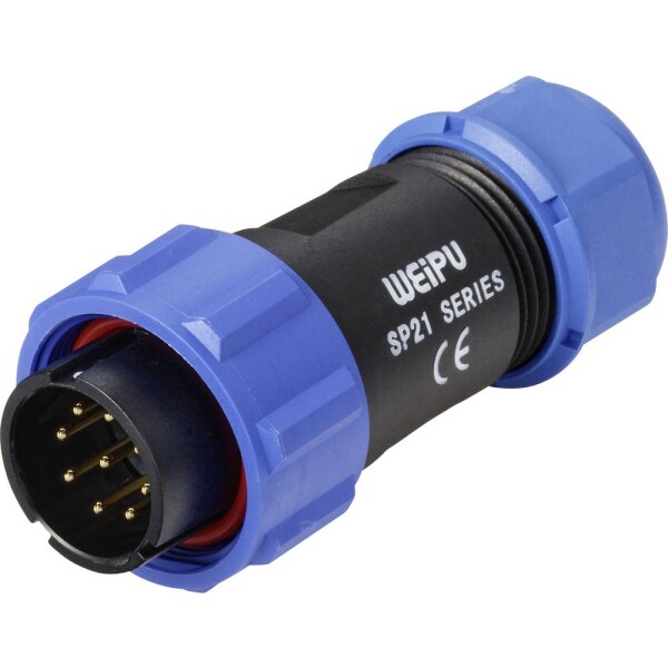 Weipu SP2110 / P 9 II guľatý faston, 1 ks; SP2110 / P 9 II