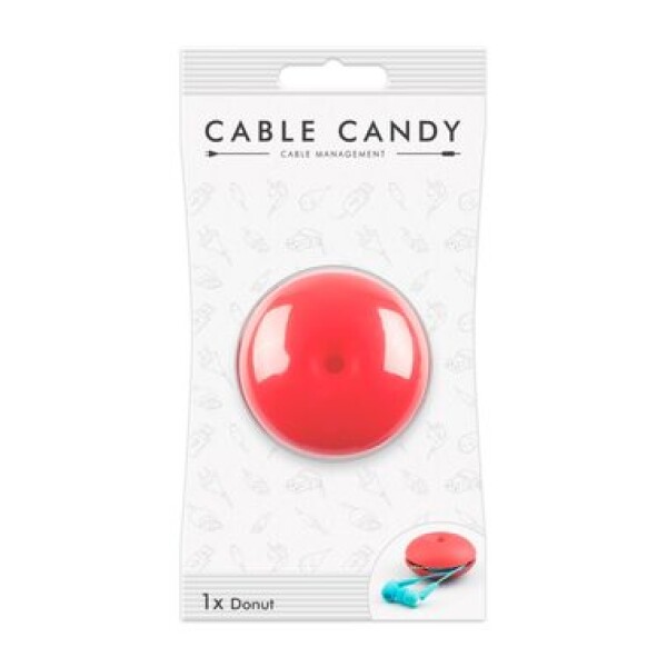 Cable Candy Donut Káblový organizér ružová (CC002)