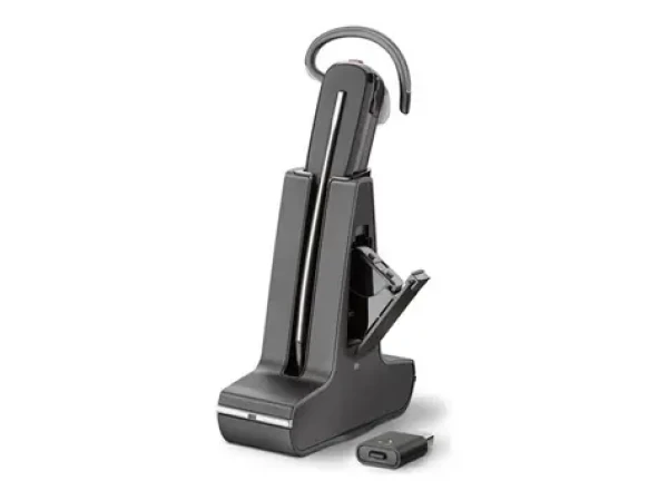Poly Savi D400 DECT adaptér pre slúchadlá s mikrofónom / 1880-1900 MHz / UC (8J8V7AA#ABB)