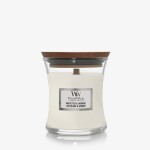 WoodWick White Tea amp; Jasmine 85g - váza malá / doba horenia: až 20 hg (5038581056586)