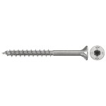 Fischer 574126 skrutky do drevotriesky 4.5 mm 70 mm TX Nerezová oceľ 100 ks; 574126