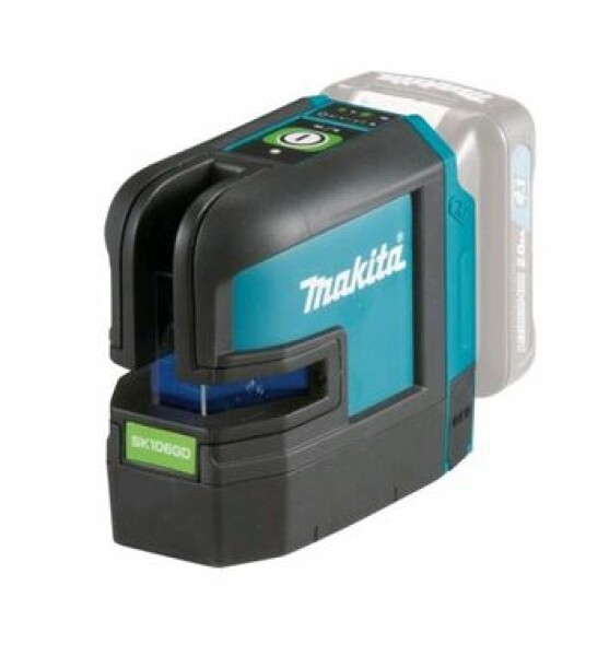 Makita SK106GDZ / Krížový Laser zelený / Class 2 / až 35 m (80 ms príjmačom) / 625 nM / presnosť 3 mm (SK106GDZ)