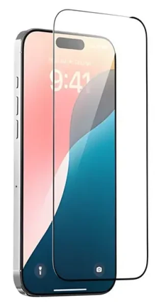 Devia Van Series čierna / Ochranné sklo / Apple iPhone 16/15 / Anti-Static (6942297115521)