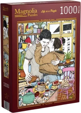 MAGNOLIA Puzzle Raňajky a láska